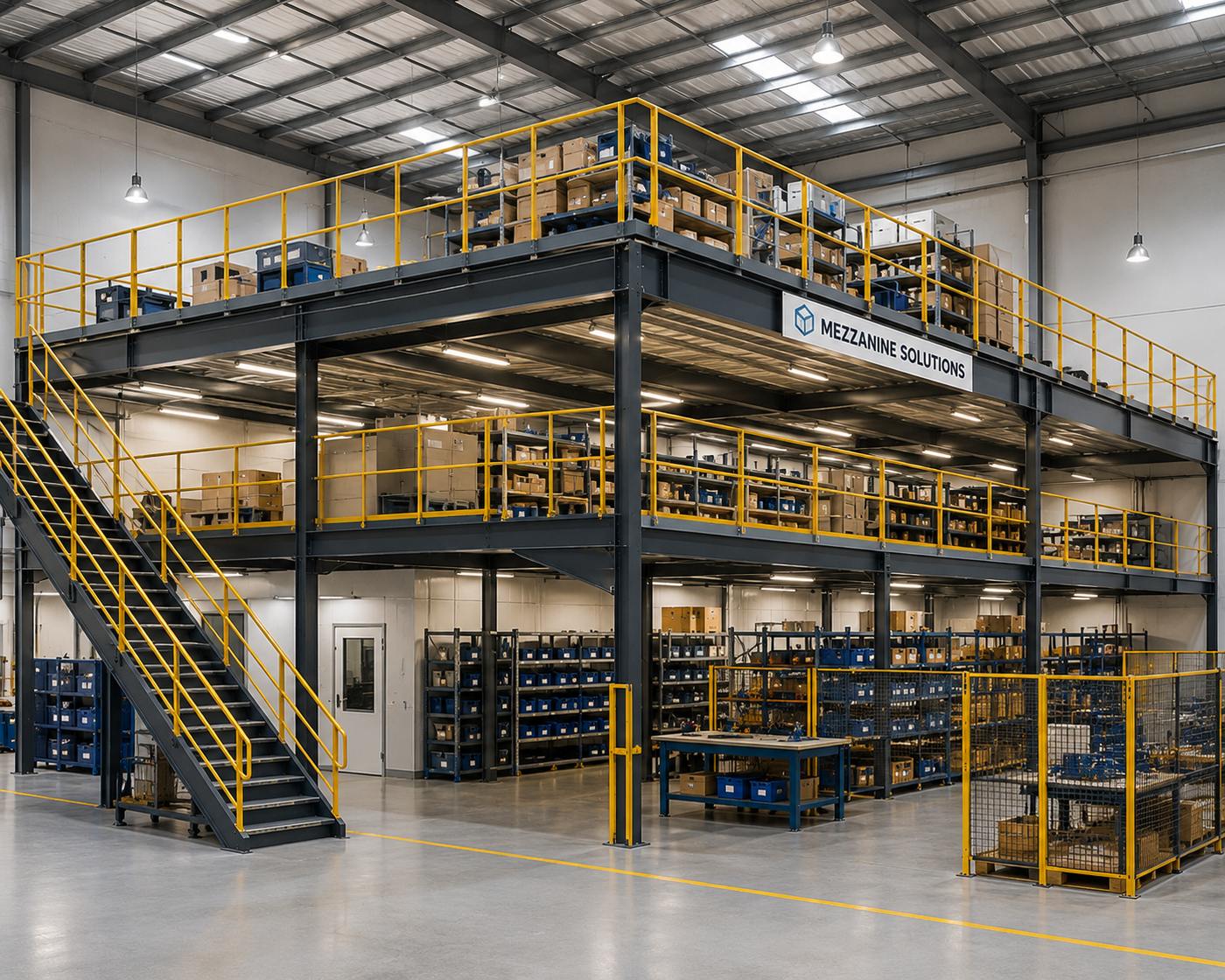 Industrial Mezzanine Solutions - AB Engineering Manesar